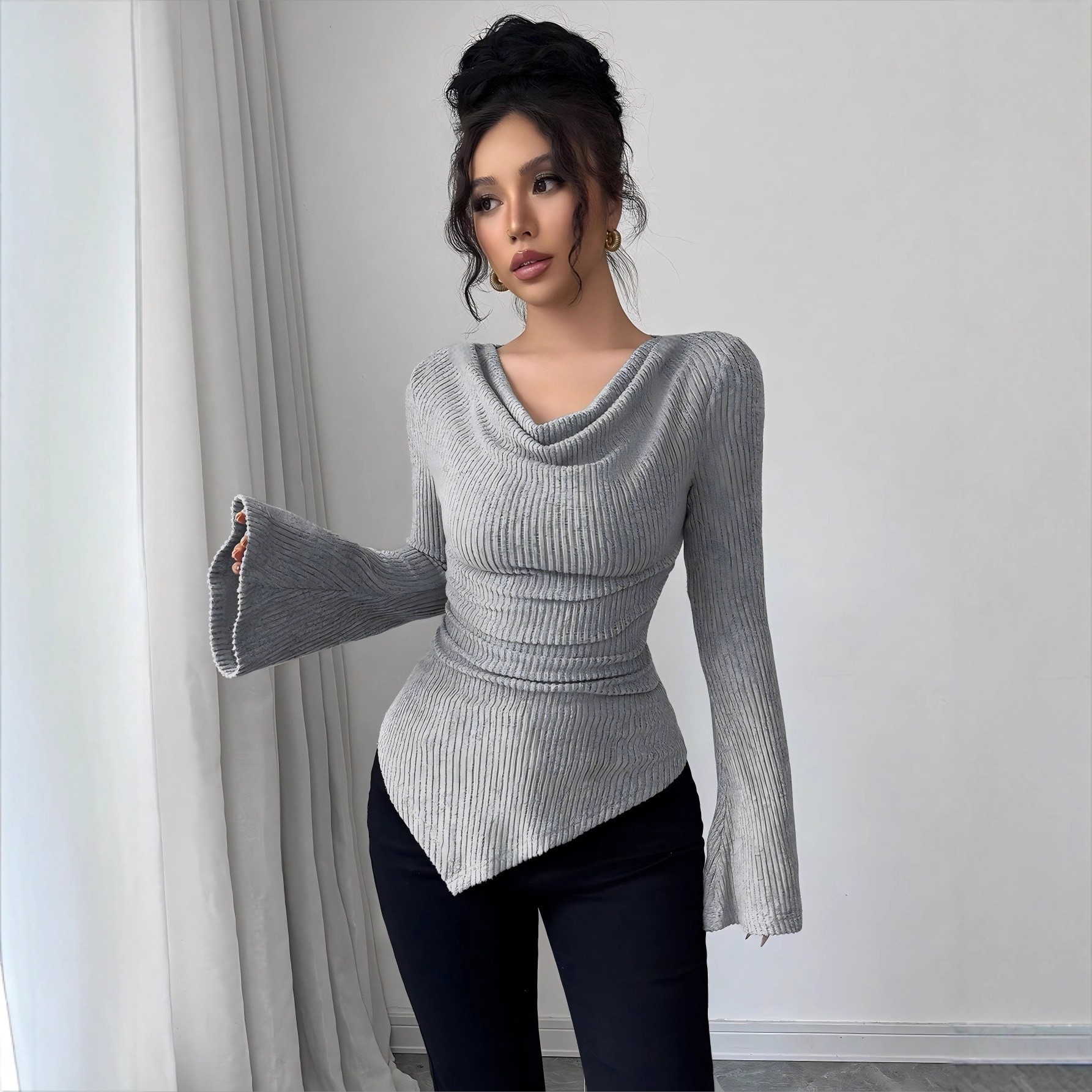 Women's Blouse Longsleeve Soli - Blouse Off Shoulder recensione e prezzo