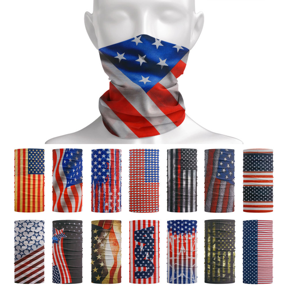 USA Flag Pattern Sun Protectiv - Headband Summer Knit recensione e prezzo