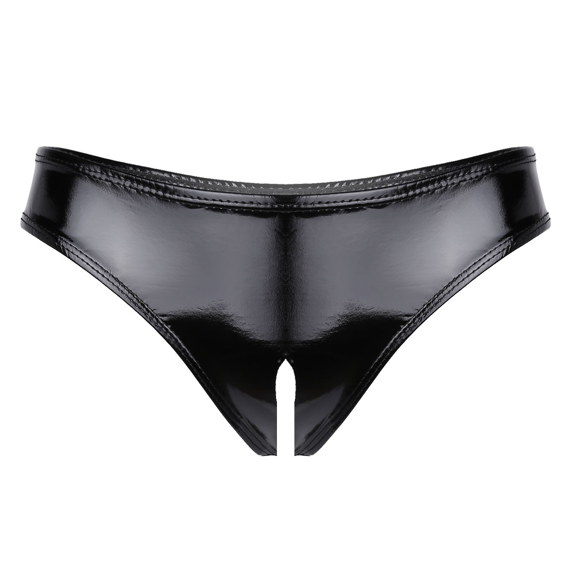 Womens Patent Leather Lingerie - Bralette Triangle Set recensione e prezzo