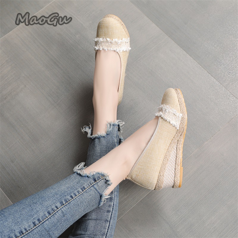 Women's Espadrille Wedges Shoe - Wedge Espadrille Women recensione e prezzo