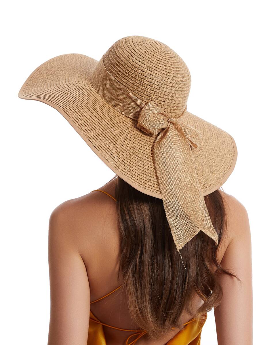 Womens Wide Brim Floppy Straw  - Hat Floppy Wide recensione e prezzo