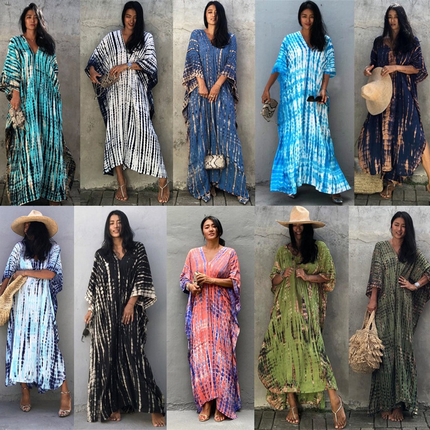 Plus Size Women Beachwear Long - Cover Up Kaftan recensione e prezzo