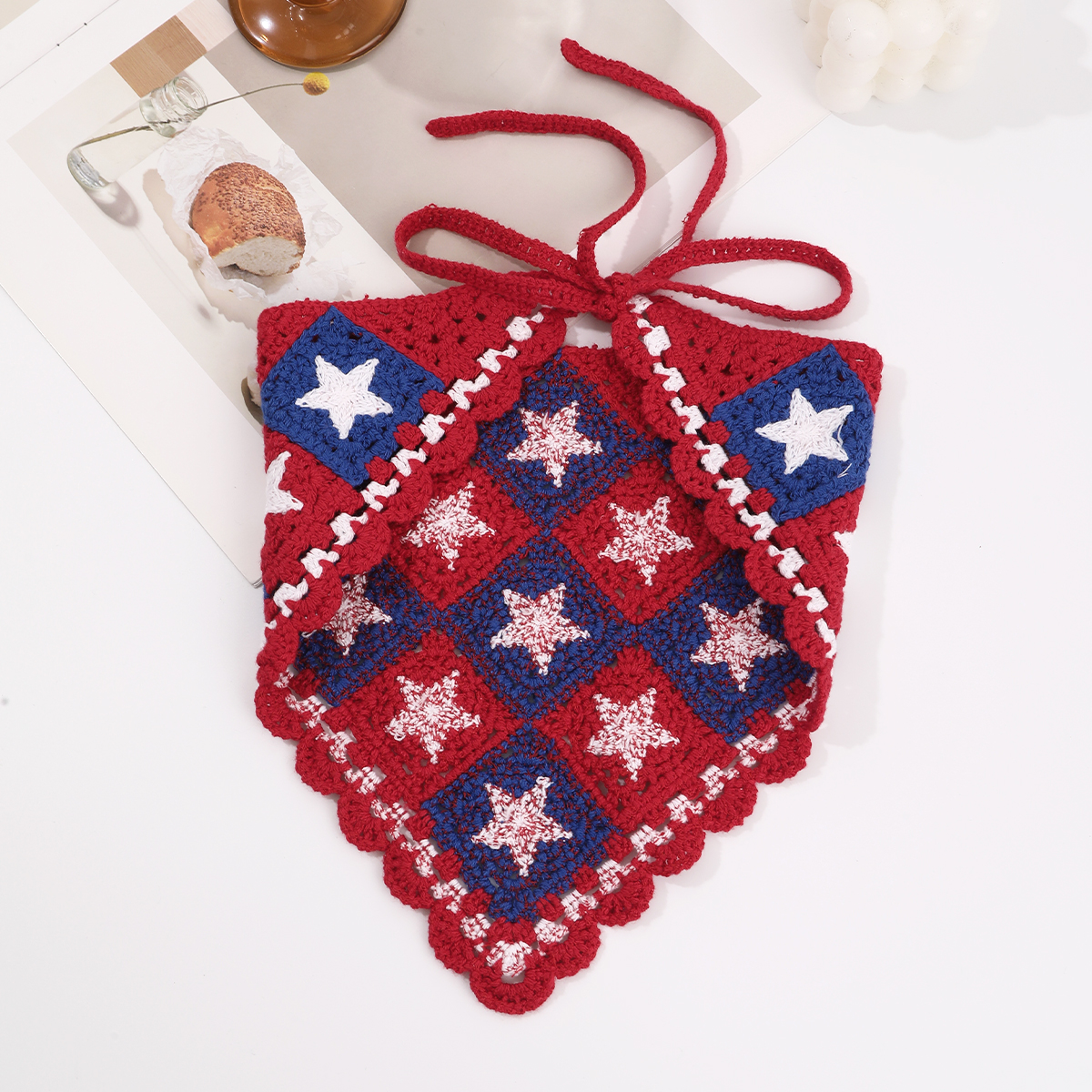 1pc Spring Summer Knitted Tria - Headband Summer Knit recensione e prezzo