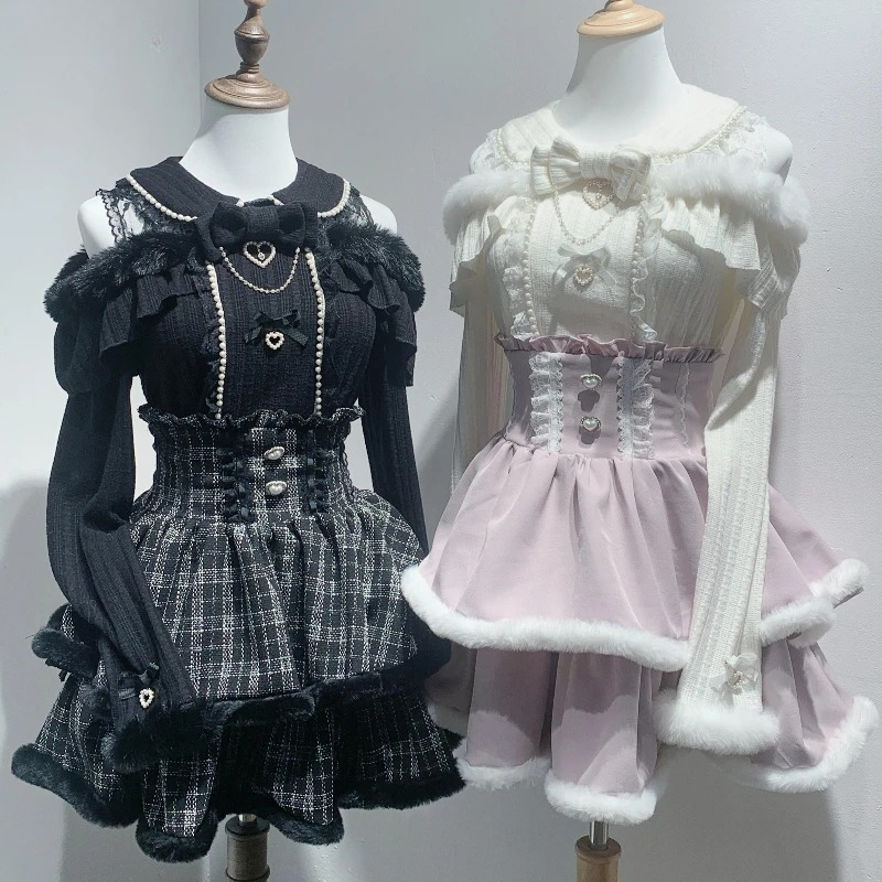 Y2k Japan Style Gothic Y2k Lol - Blouse Off Shoulder recensione e prezzo