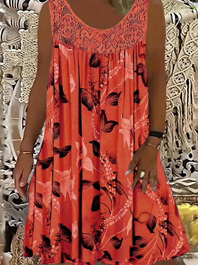 Plus size women's sleeveless r - Romper Floral Print recensione e prezzo