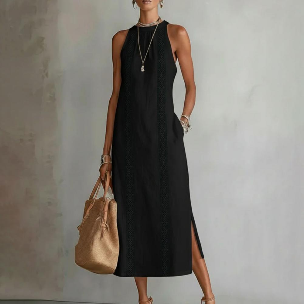 2026 Summer Dress for Women Sl - Linen Dress Wrap recensione e prezzo