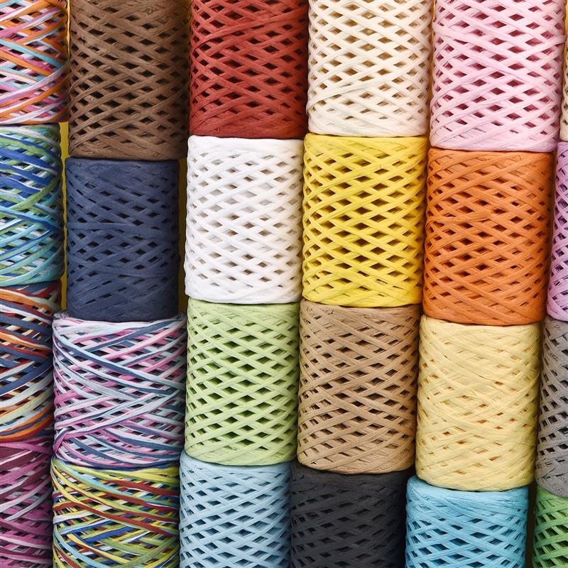 100M Natural Raffia Straw Yarn - Crochet Bag Raffia recensione e prezzo