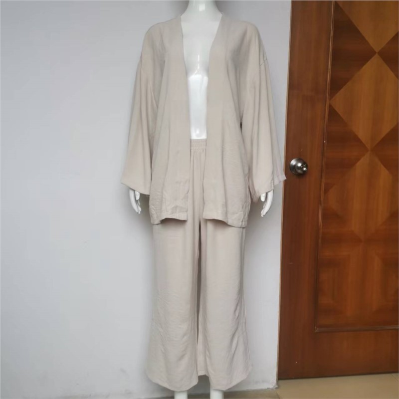 Women's Linen Trouser Suit Wit - Linen Pant Wide recensione e prezzo