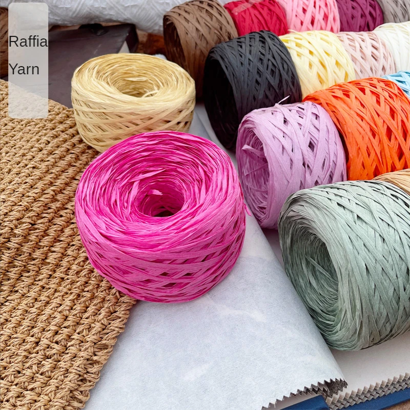 180m raffia Yarn paper Grass f - Crochet Bag Raffia recensione e prezzo