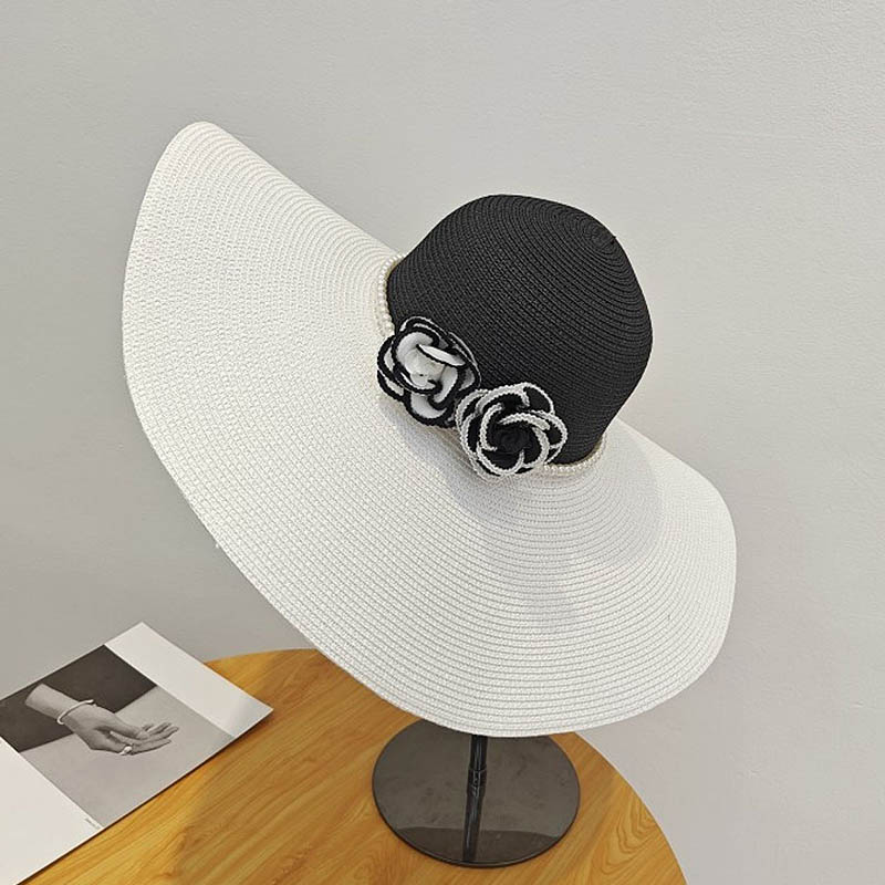 Two Tones Wide Brim Summer Hat - Hat Floppy Wide recensione e prezzo