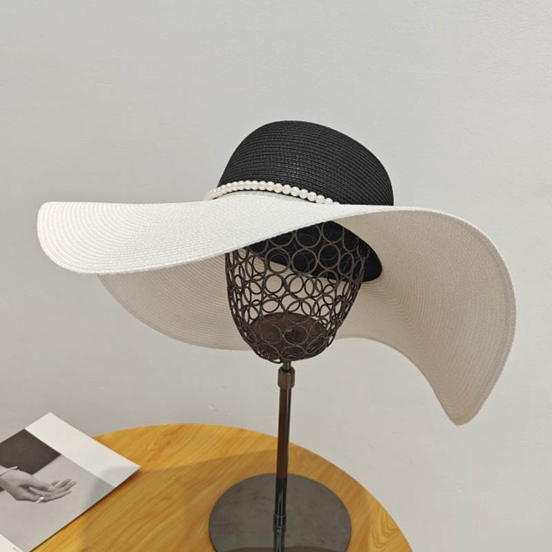 Two Tones Wide Brim Summer Hat - Hat Floppy Wide recensione e prezzo