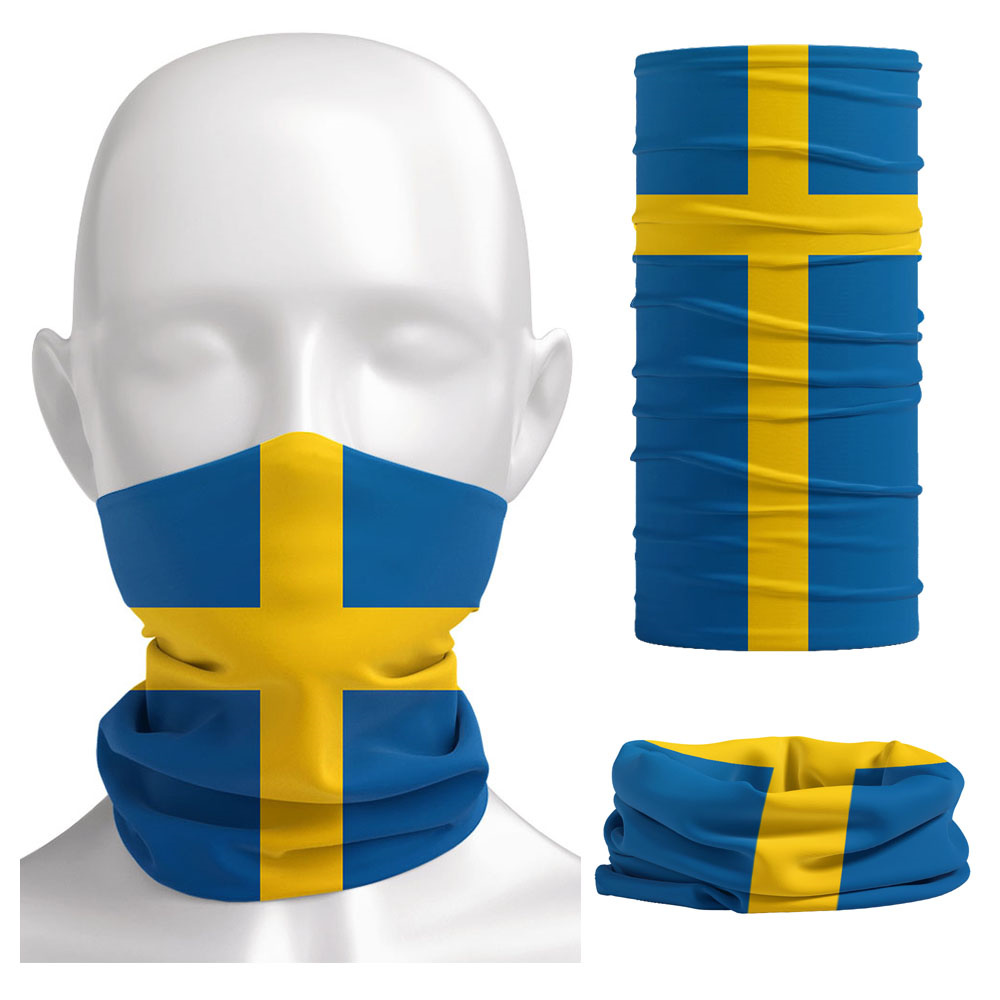 Sweden Flag Printed Bandana He - Headband Summer Knit recensione e prezzo