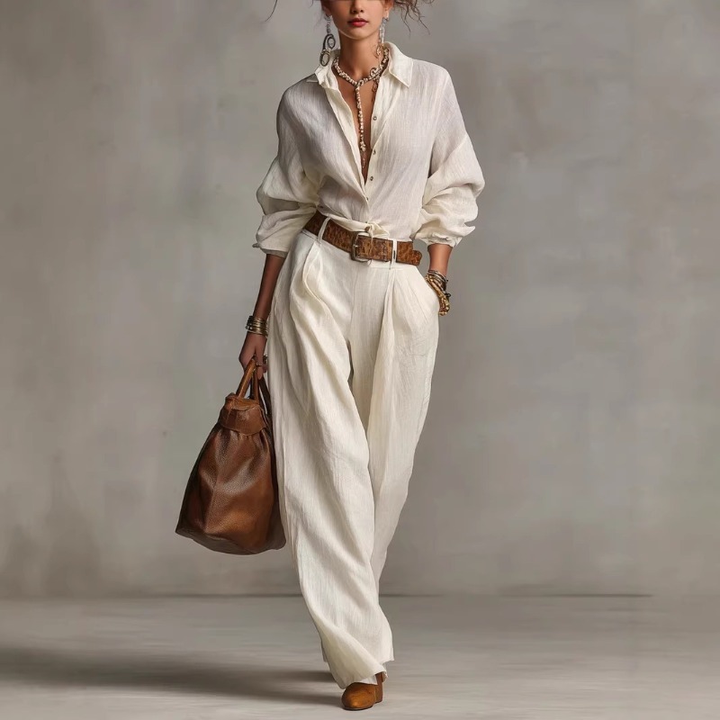 Spring Summer Temperament Soli - Linen Pant Wide recensione e prezzo
