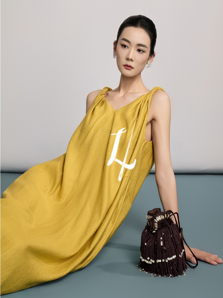 Natural Linen Summer New Style - Linen Dress Wrap recensione e prezzo