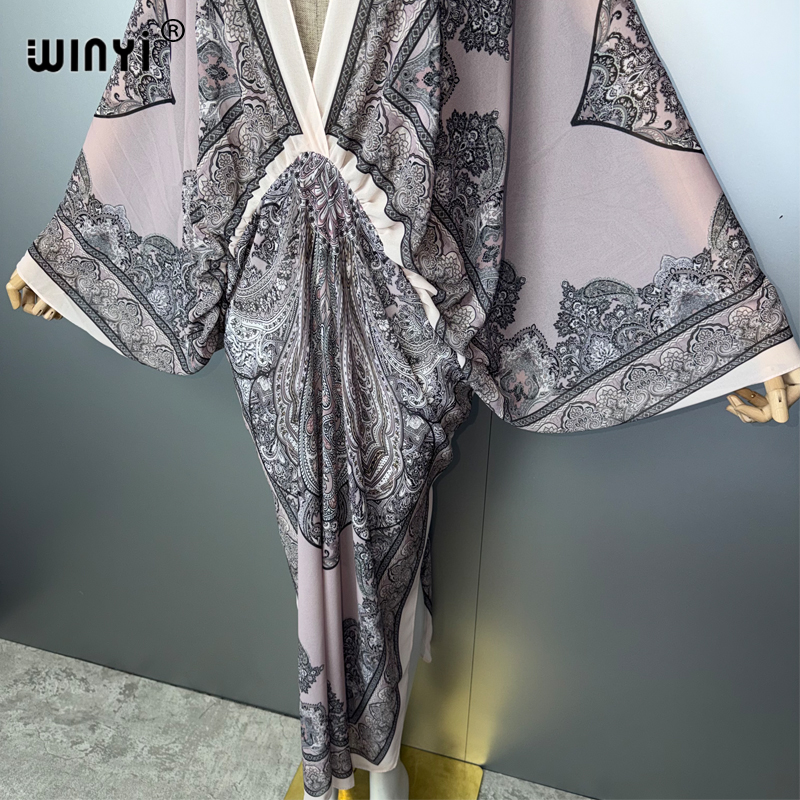WINYI V-neck Sexy Dress Arabic - Cover Up Kaftan recensione e prezzo