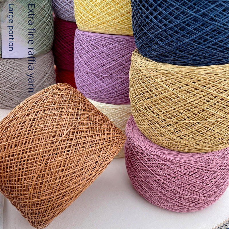 250g Thin Paper Raffia Yarn fo - Crochet Bag Raffia recensione e prezzo