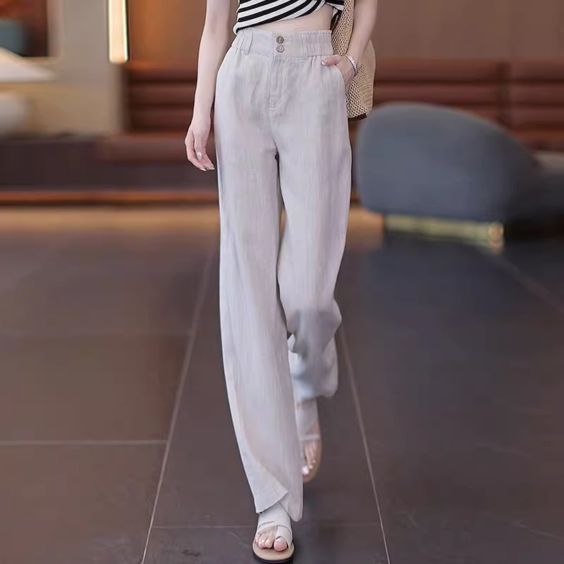 Summer Cool Linen Straight Pan - Linen Pant Wide recensione e prezzo