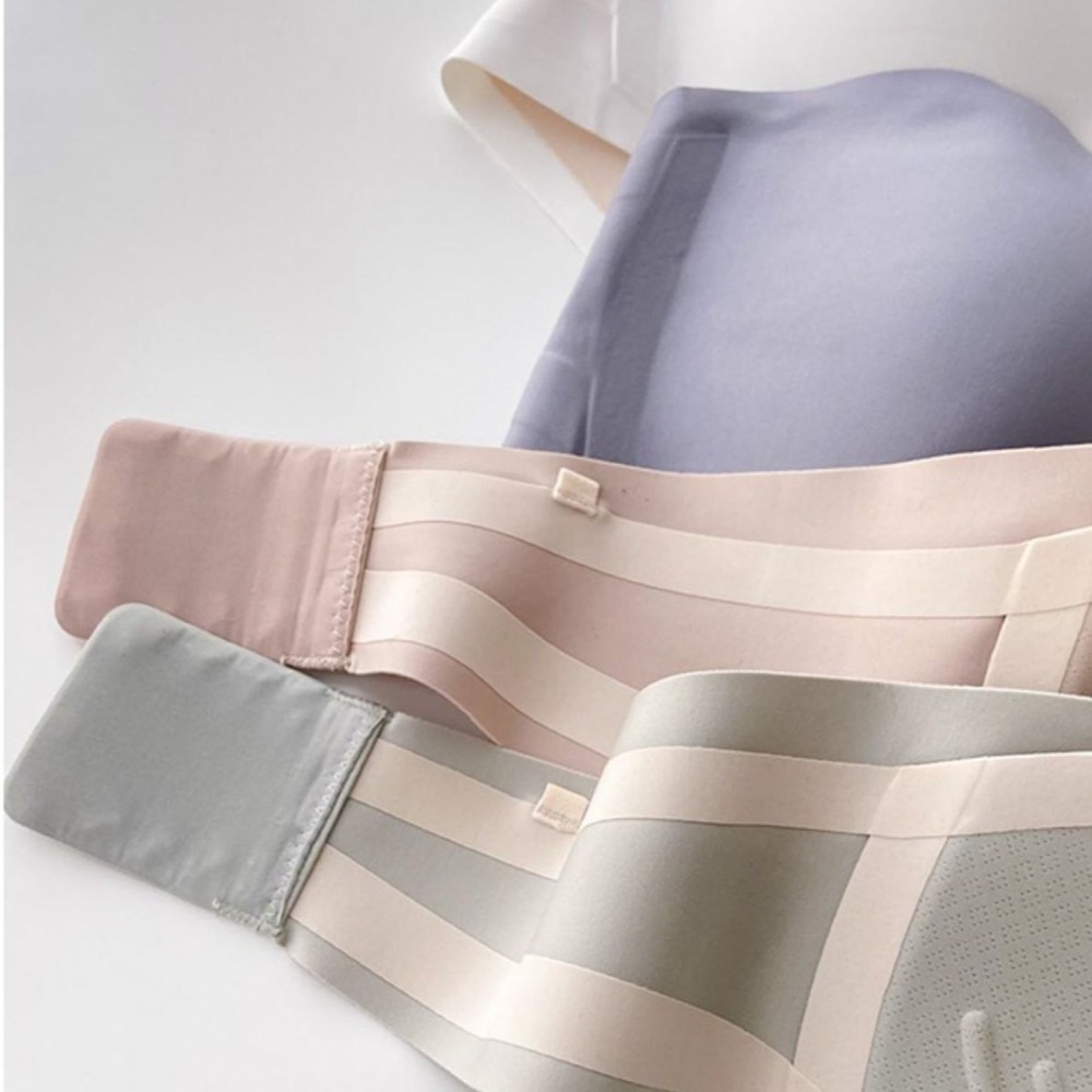 Solid Color Strapless Wrapped  - Bralette Triangle Set recensione e prezzo