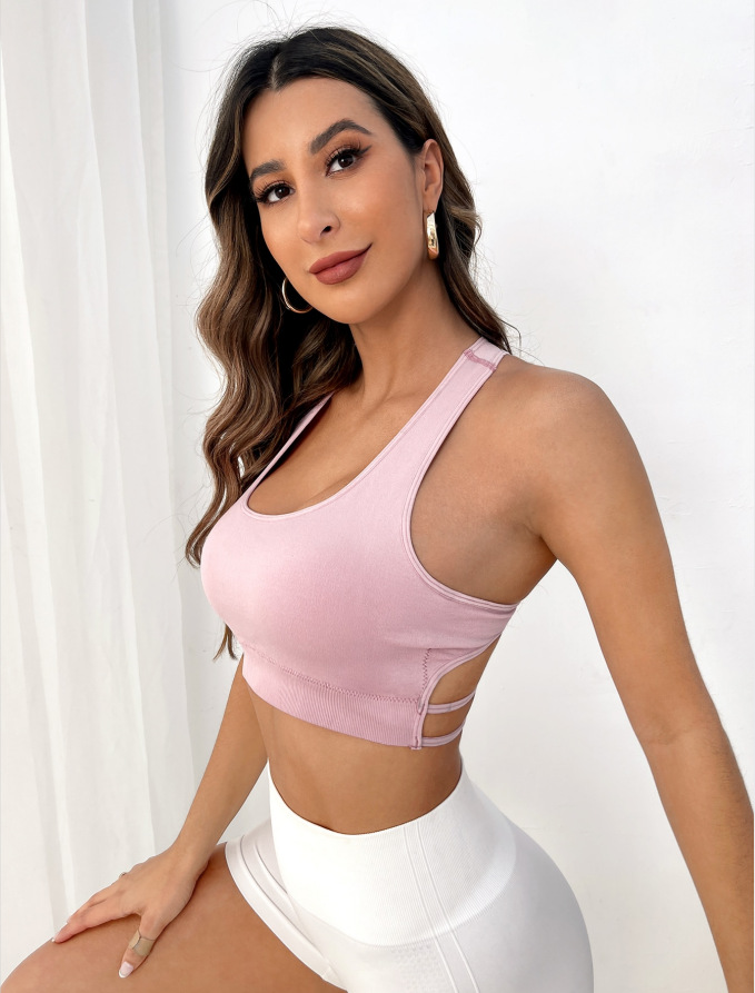 Breathable Sports Bra Fitness  - Crop Top Crochet recensione e prezzo