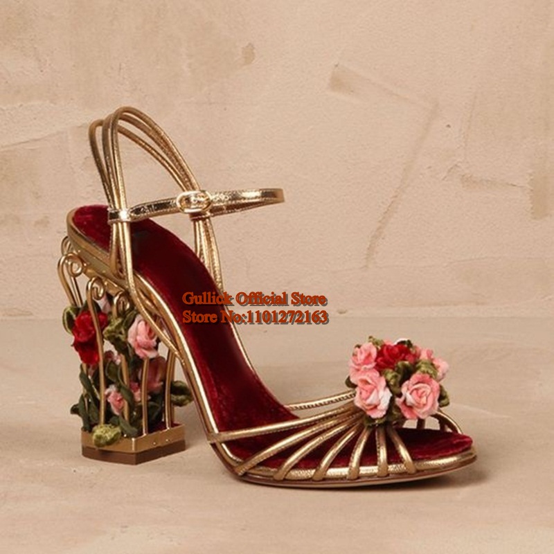 Luxury Bird Cage Women Sandals - Sandal Strappy Heeled recensione e prezzo