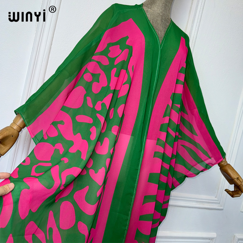 WINYI Africa Bohemia print Kim - Cover Up Kaftan recensione e prezzo