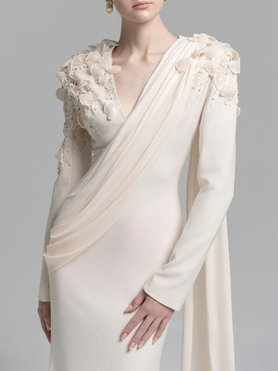 TWOTWINSTYLE Solid Spliced Seq - Linen Dress Wrap recensione e prezzo