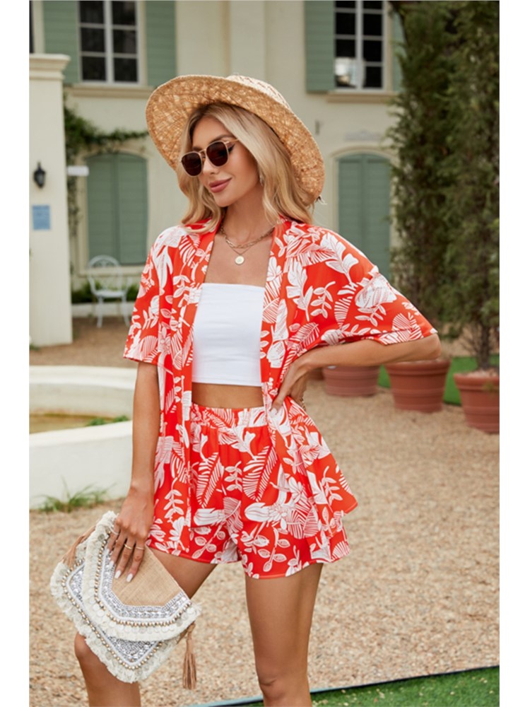 Summer Casual 2 Piece Set Wome - Romper Floral Print recensione e prezzo