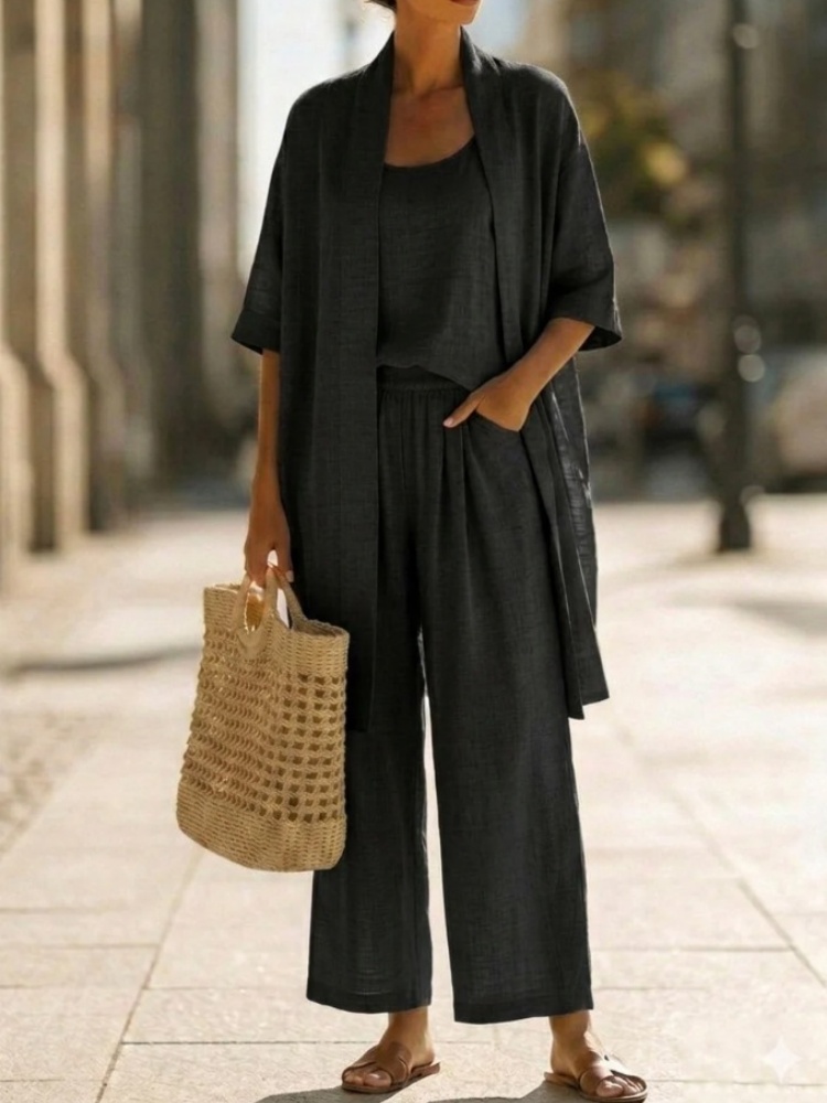 Casual Solid Cotton Linen Loos - Linen Pant Wide recensione e prezzo