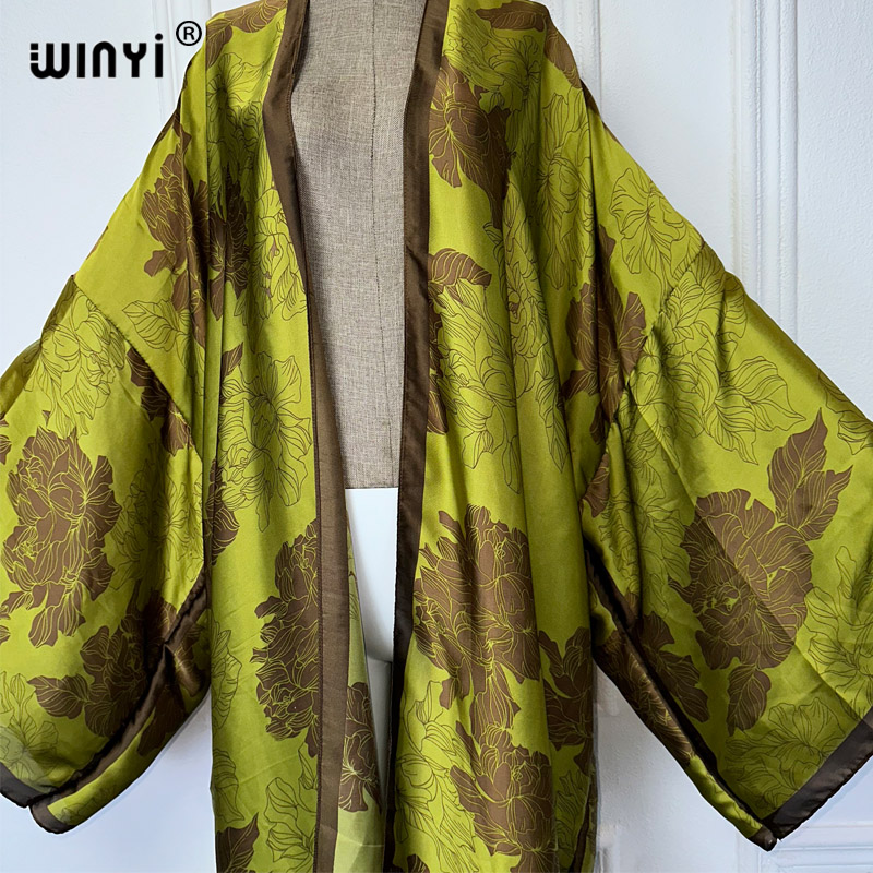 WINYI Africa boho print Kimono - Cover Up Kaftan recensione e prezzo