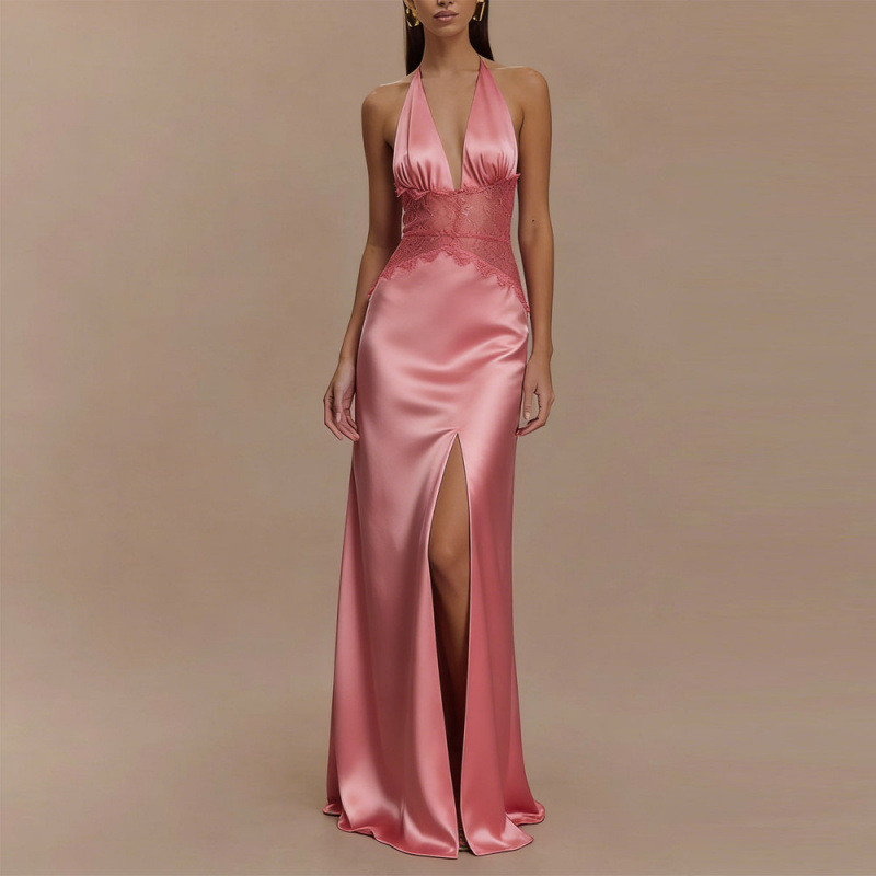 Sexy Backless Halter Maxi Dres - Maxi Dress Halter recensione e prezzo