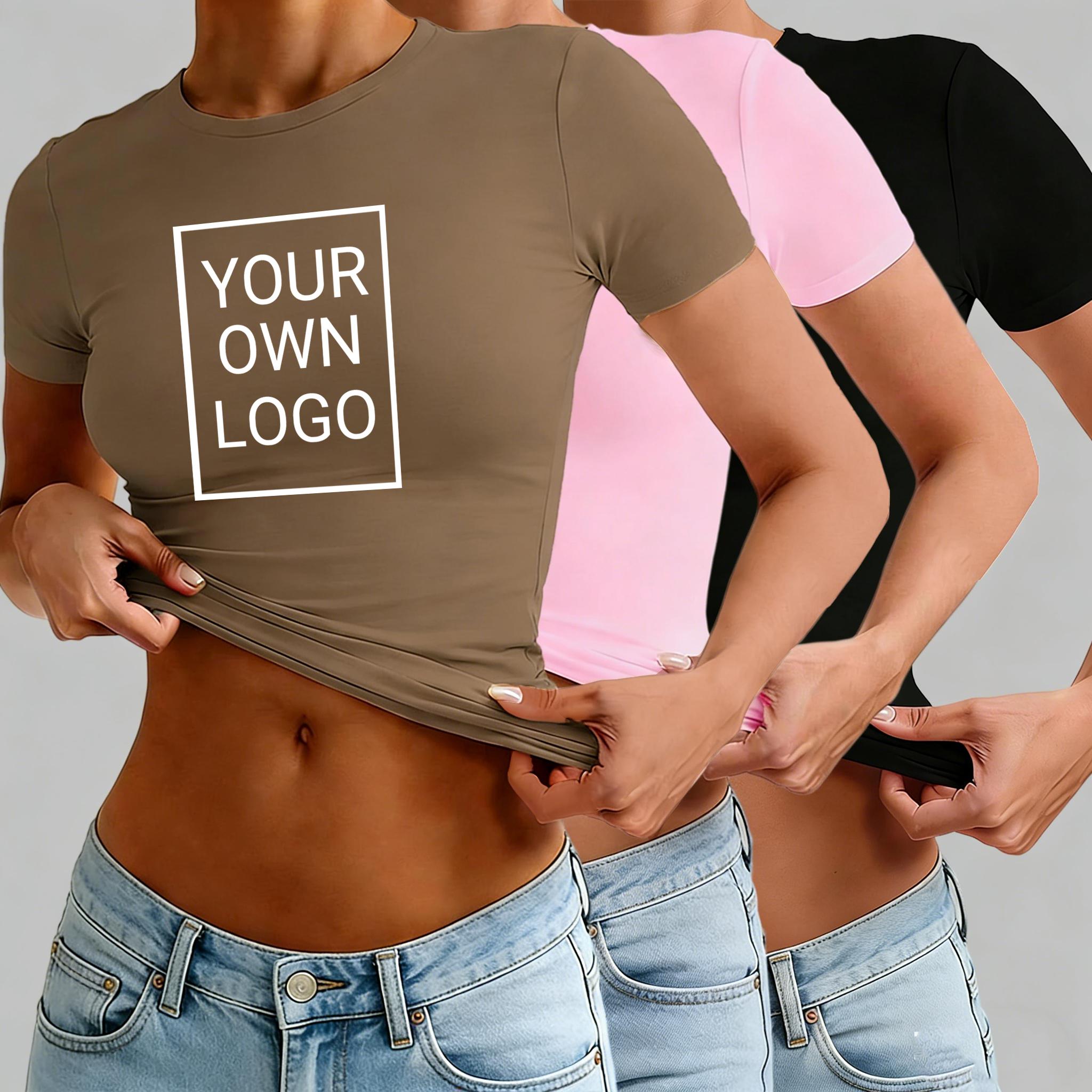Customized Logo Pattern Womens - Crop Top Crochet recensione e prezzo