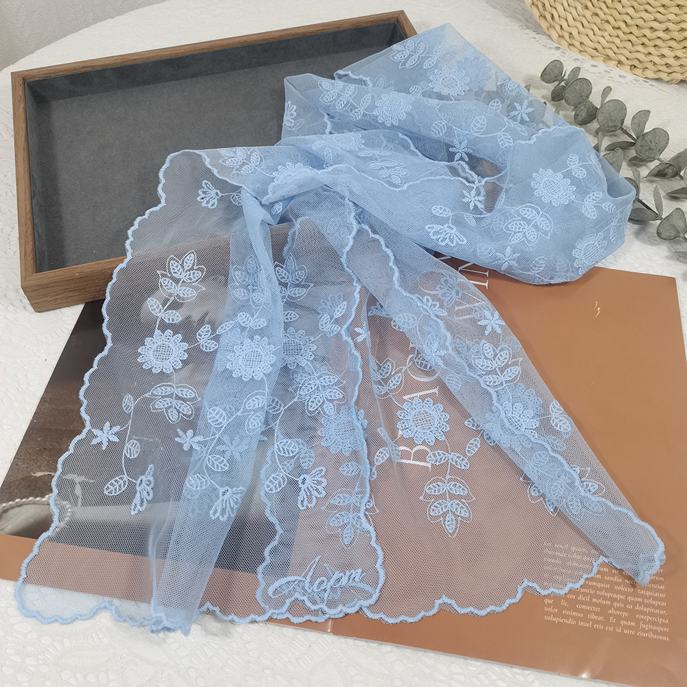 Lace Sunflower Silk Scarf Fair - Headband Summer Knit recensione e prezzo