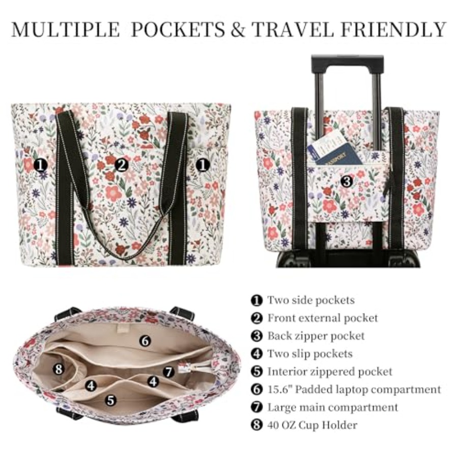 Tote Bag for Women with Laptop - Tote Bag Beach recensione e prezzo