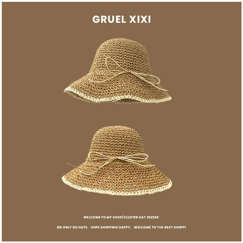 1pc Women's Summer Beach Straw - Hat Floppy Wide recensione e prezzo