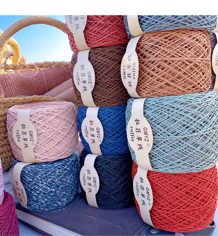 220M/Roll Washable Japanese Pl - Crochet Bag Raffia recensione e prezzo