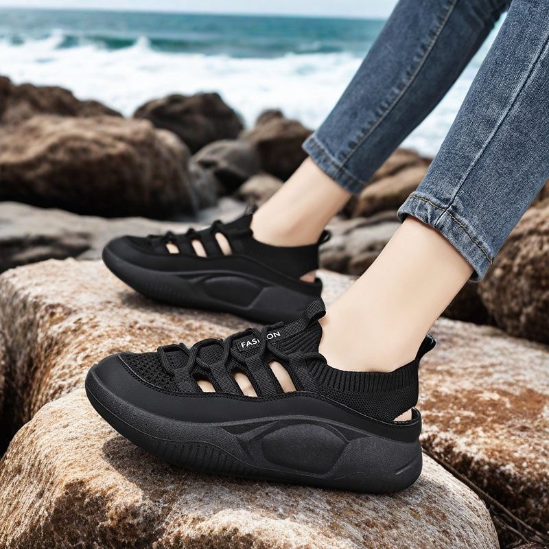 Women's Openwork Breathable Ov - Wedge Espadrille Women recensione e prezzo